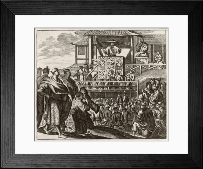 Framed Print : Popular Japanese Preach Framed Print : Popular Japanese Preach