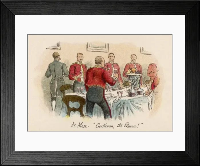 Framed Print : Toasting in Mess Framed Print : Toasting in Mess
