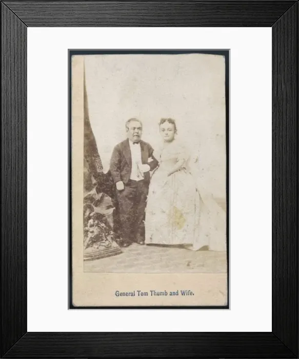 Framed Print : Tom Thumb & Lavinia Wed Framed Print : Tom Thumb & Lavinia Wed