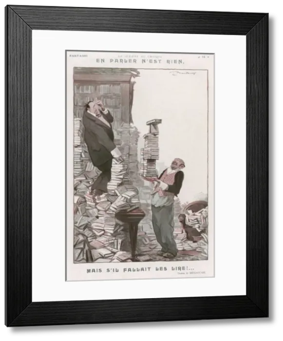 Framed Print : Imagine Reading them All Framed Print : Imagine Reading them All