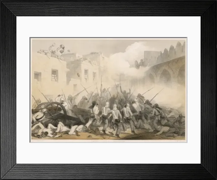 Framed Print : India / 1857 / Delhi Stormed Framed Print : India / 1857 / Delhi Stormed