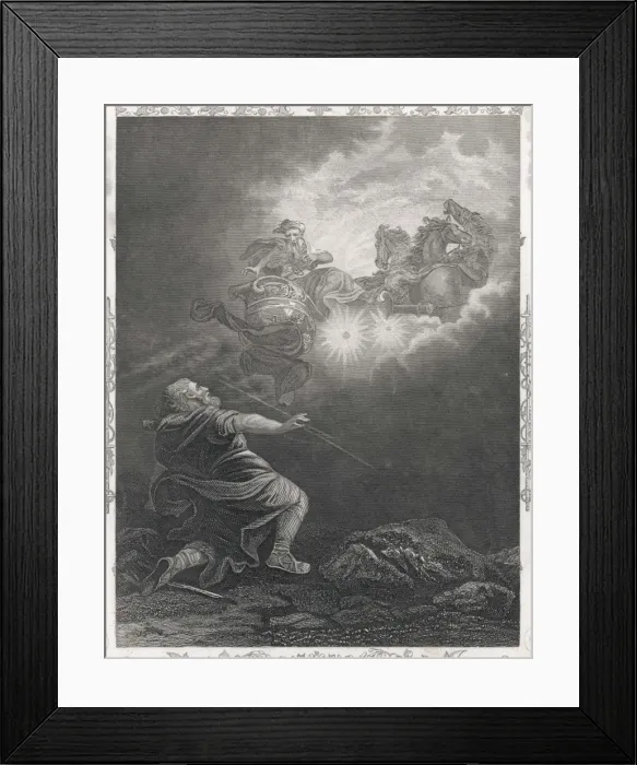 Framed Print : Elijah Goes to Heaven 2 Framed Print : Elijah Goes to Heaven 2