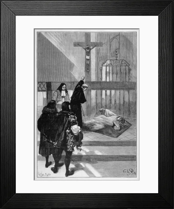 Framed Print : Loudun / Soeur Claire Framed Print : Loudun / Soeur Claire