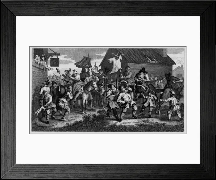 Framed Print : Skimmington Custom Framed Print : Skimmington Custom