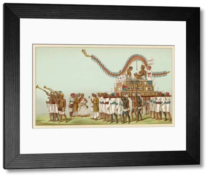 Framed Print : Marriage Procession Framed Print : Marriage Procession