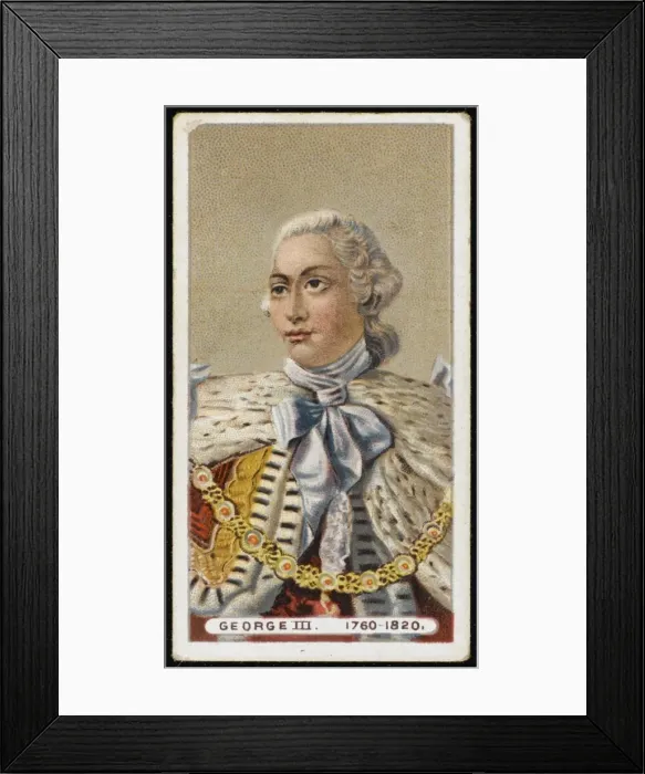 Framed Print : George Iii / Ramsay Framed Print : George Iii / Ramsay