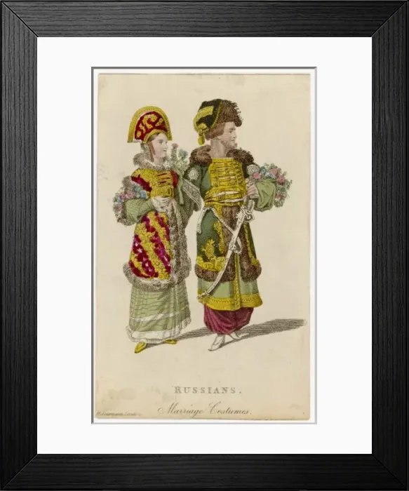 Framed Print : Russian Bride / Groom Framed Print : Russian Bride / Groom