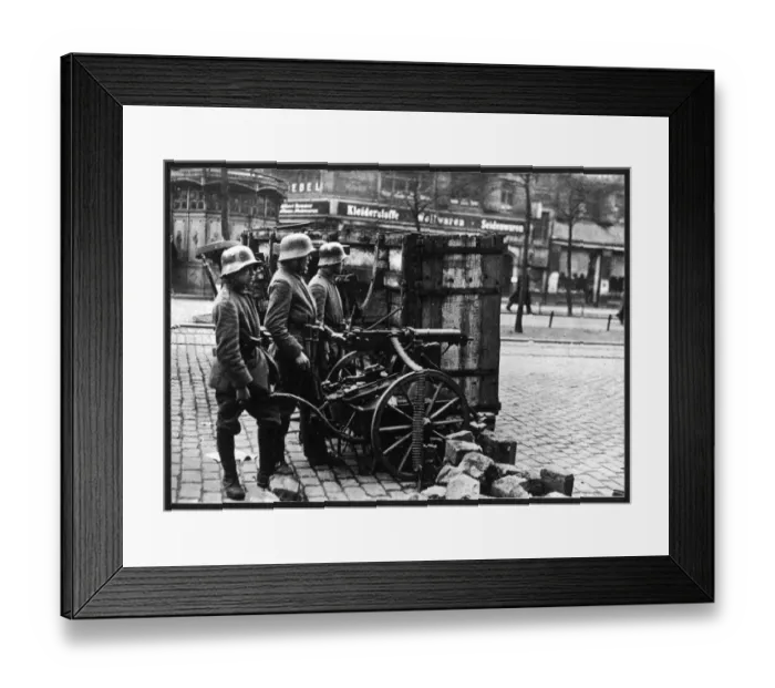 Framed Print : Government Troops / 1919 Framed Print : Government Troops / 1919