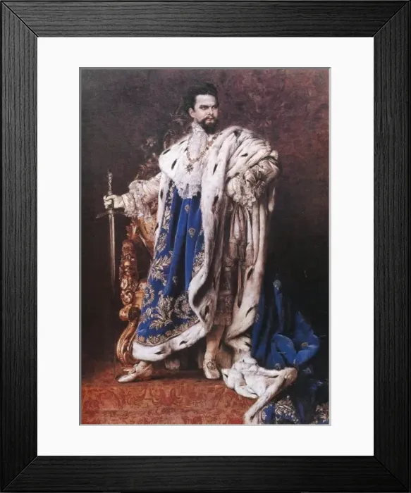 Framed Print : Ludwig Ii / Schachinger Framed Print : Ludwig Ii / Schachinger