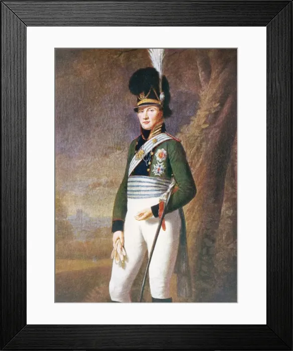 Framed Print : Ludwig I / Bavaria / Kobell Framed Print : Ludwig I / Bavaria / Kobell
