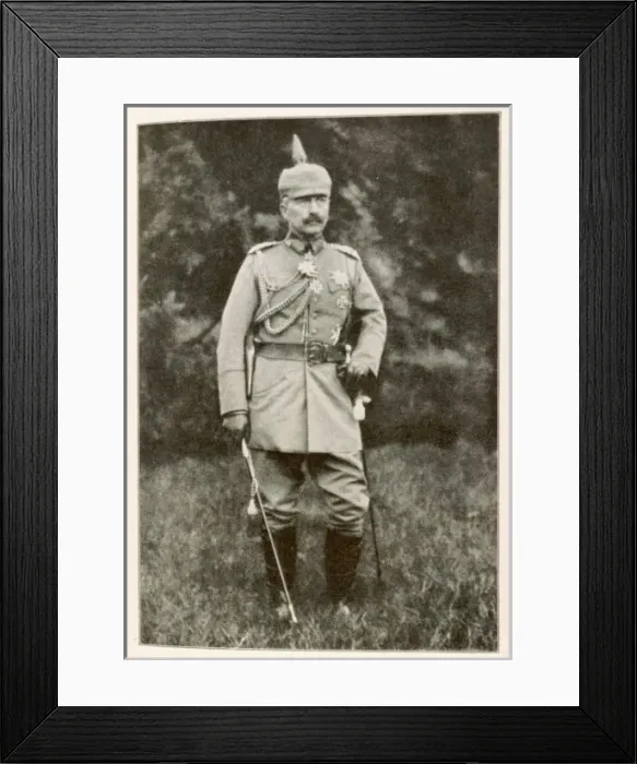 Framed Print : Wilhelm Ii / Guschmann Framed Print : Wilhelm Ii / Guschmann