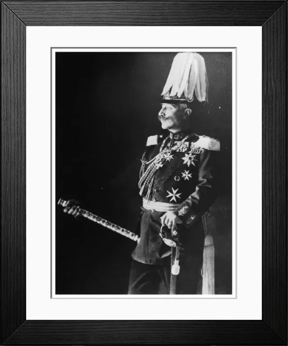 Framed Print : Wilhelm Ii / Profile Framed Print : Wilhelm Ii / Profile