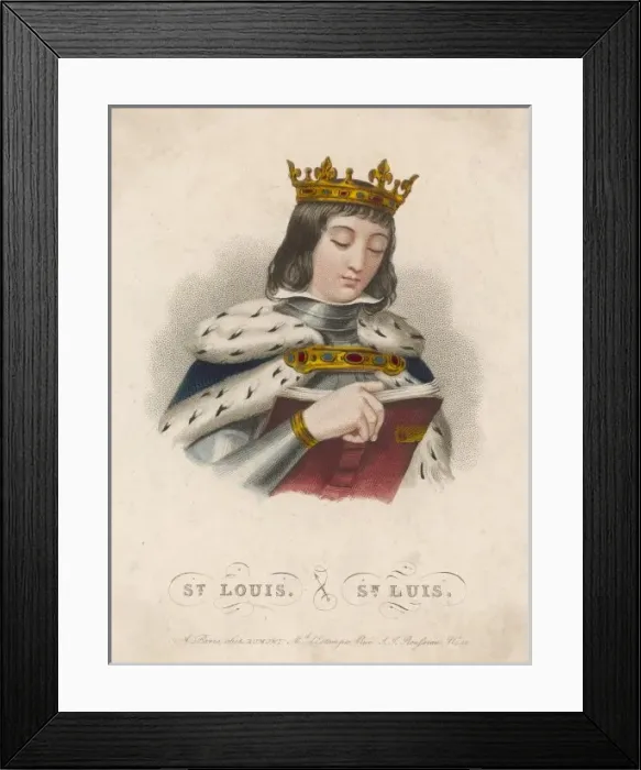 Framed Print : Louis IX (Head) Framed Print : Louis IX (Head)