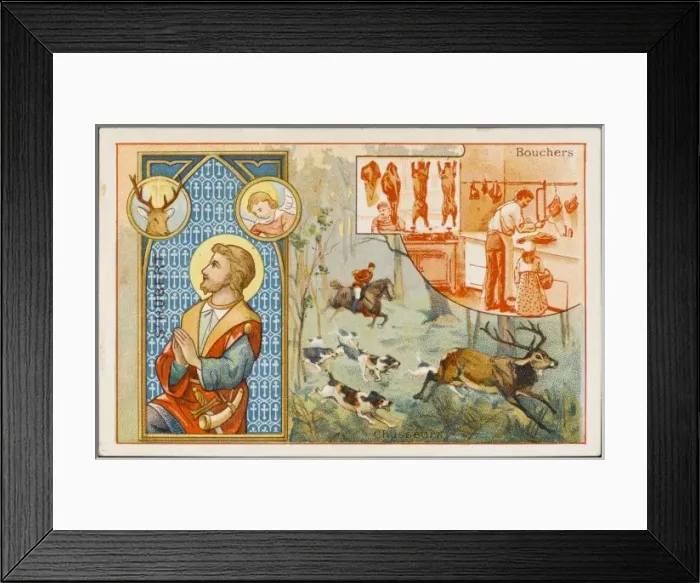 Framed Print : Saint Hubert Framed Print : Saint Hubert