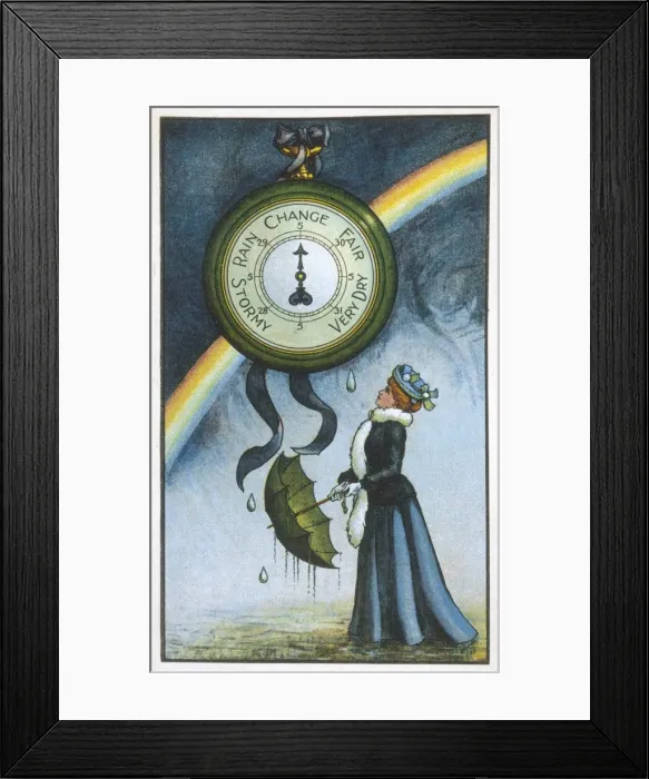 Framed Print : Weather Forecasting Framed Print : Weather Forecasting