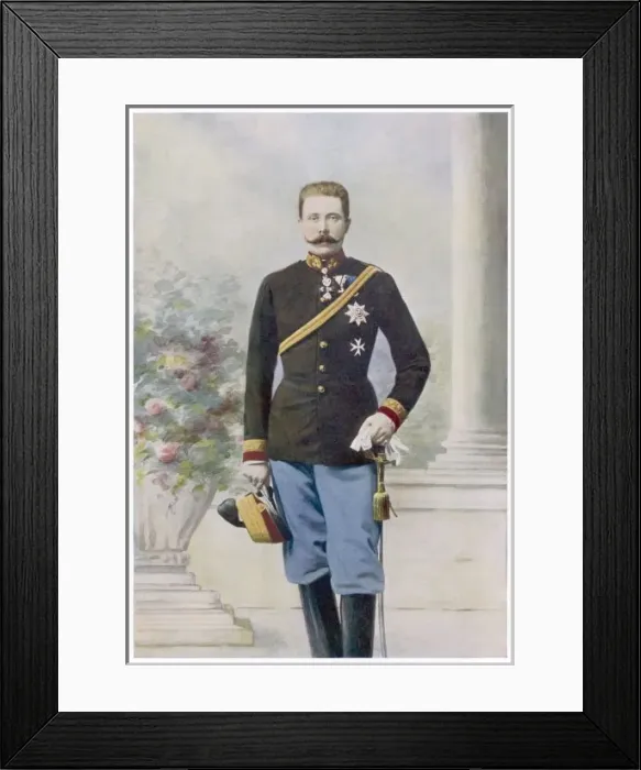 Framed Print : Archduke Franz Ferdinand Framed Print : Archduke Franz Ferdinand