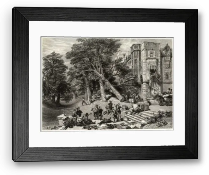 Framed Print : Destruction of Property Framed Print : Destruction of Property