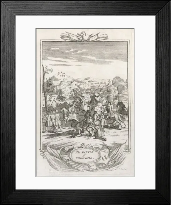 Framed Print : Battle of Edgehill Framed Print : Battle of Edgehill