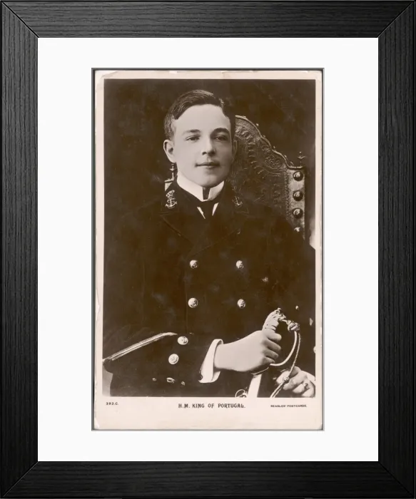 Framed Print : Manuel II of Portugal Framed Print : Manuel II of Portugal