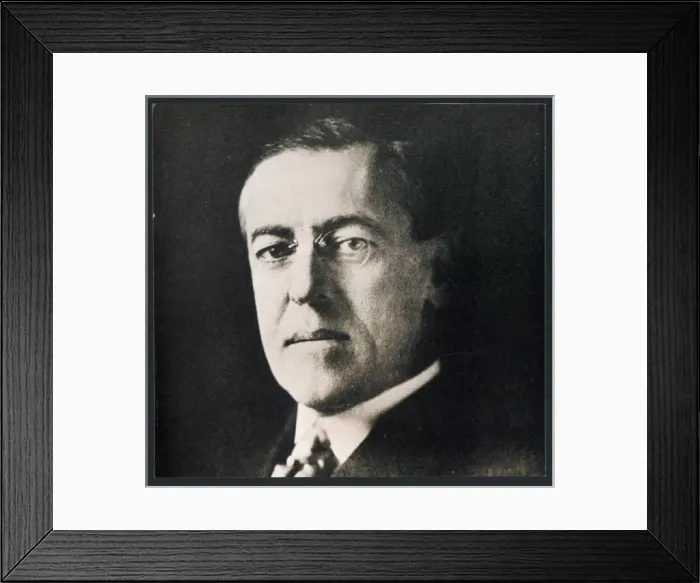 Framed Print : Woodrow Wilson / 1918 Phot Framed Print : Woodrow Wilson / 1918 Phot