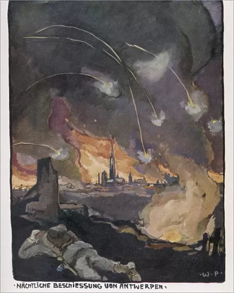 Wwi  /  1915  /  Antwerp Burns