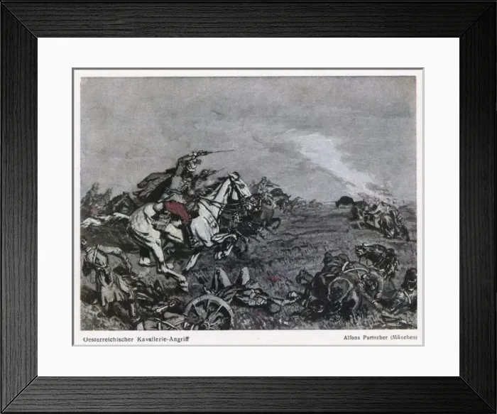 Framed Print : Wwi / 1915 / Austria / Cavalry Framed Print : Wwi / 1915 / Austria / Cavalry
