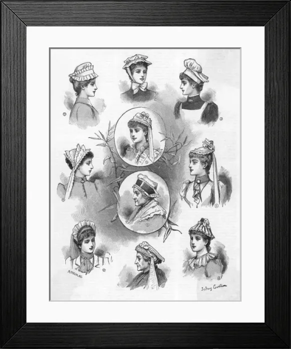 Framed Print : Servants Caps Framed Print : Servants Caps