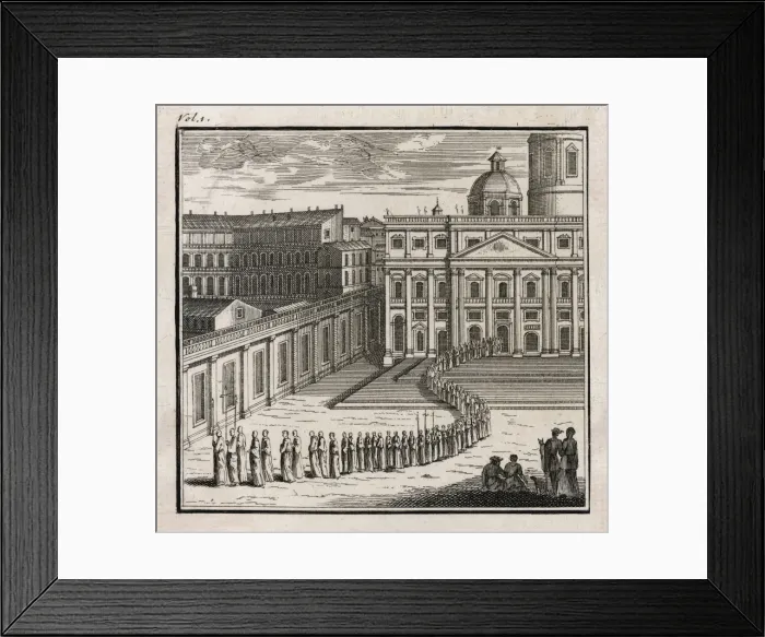 Framed Print : Pilgrims Tour 7 Churches Framed Print : Pilgrims Tour 7 Churches
