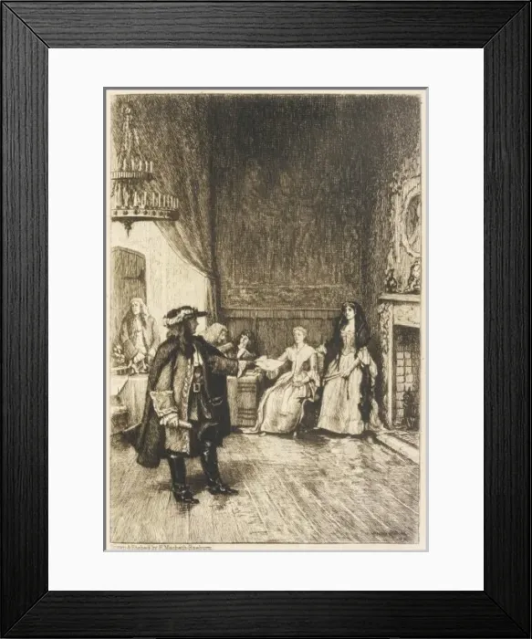 Framed Print : Bride of Lammermoor - 3 Framed Print : Bride of Lammermoor - 3