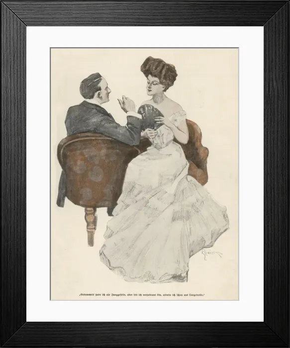 Framed Print : Two in Kissing Seat Framed Print : Two in Kissing Seat