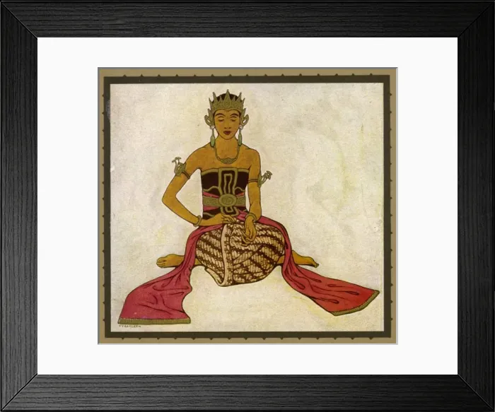 Framed Print : Dance / Regional / Indonesia Framed Print : Dance / Regional / Indonesia