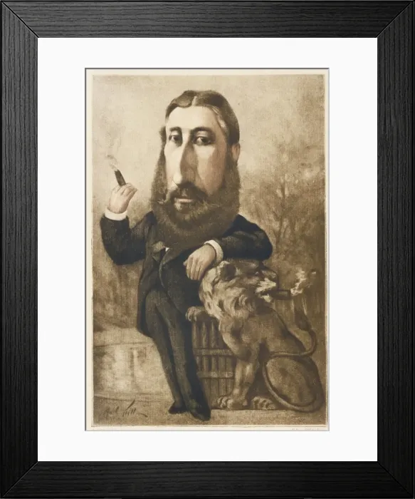 Framed Print : Leopold Ii / Belgium / Gill Framed Print : Leopold Ii / Belgium / Gill