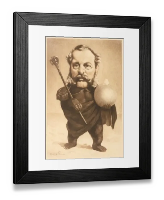 Framed Print : Tsar Alexander Ii / A Gill Framed Print : Tsar Alexander Ii / A Gill