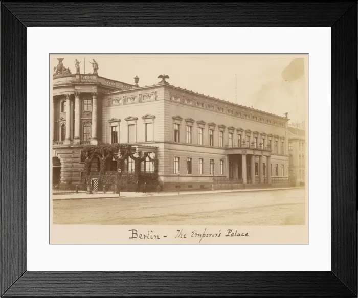 Framed Print : Berlin / Palace C1910 Framed Print : Berlin / Palace C1910