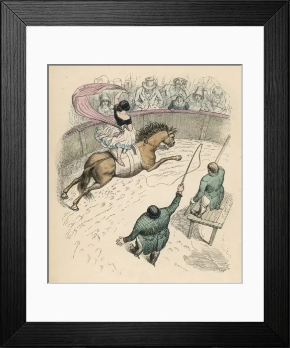 Framed Print : Aerial View / Equestrienne Framed Print : Aerial View / Equestrienne