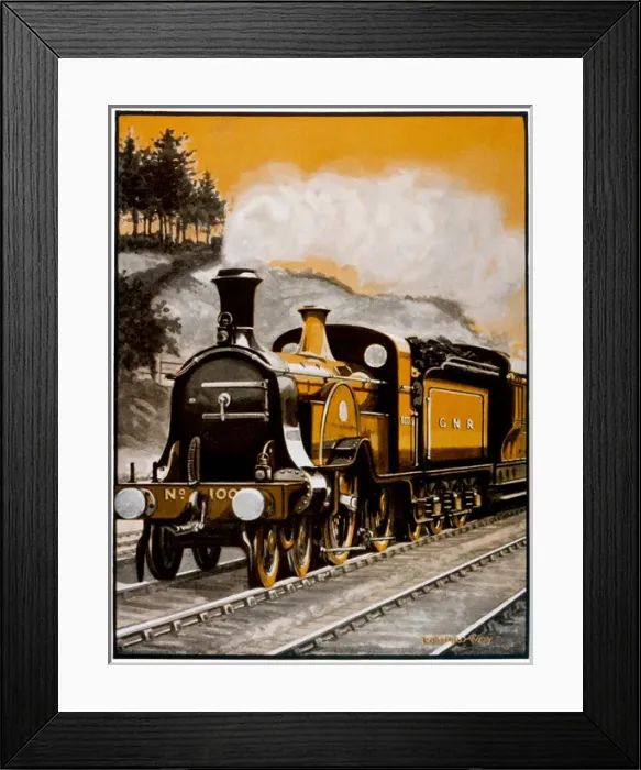 Framed Print : King of Singles Loco 19C Framed Print : King of Singles Loco 19C