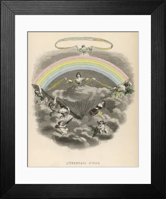 Framed Print : Rainbow (Grandville) Framed Print : Rainbow (Grandville)