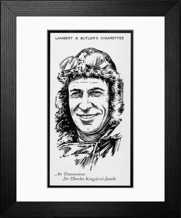 Framed Print : Kingsford-Smith (B+W) Framed Print : Kingsford-Smith (B+W)