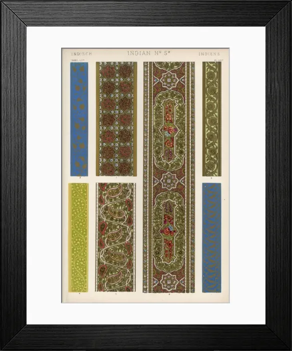 Framed Print : Owen Jones Indian 53* Framed Print : Owen Jones Indian 53*