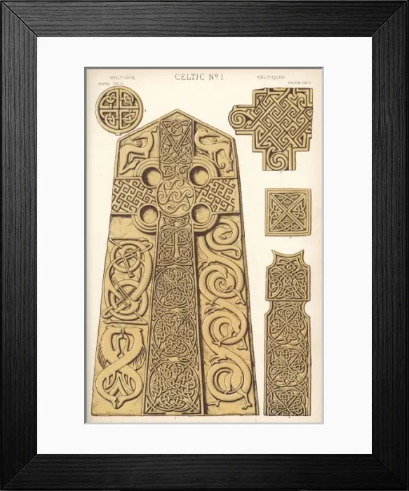 Framed Print : Owen Jones Celtic 63 Framed Print : Owen Jones Celtic 63