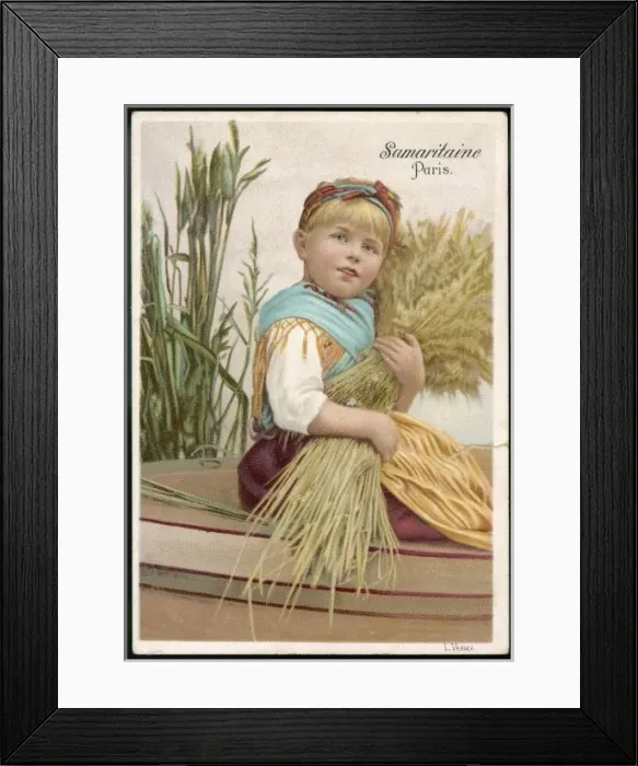 Framed Print : A Corny Girl Framed Print : A Corny Girl