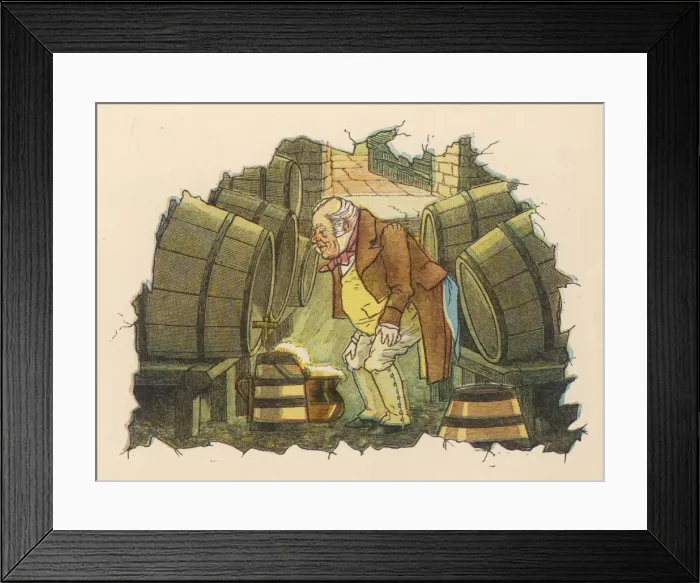 Framed Print : The Beer Cellar Framed Print : The Beer Cellar