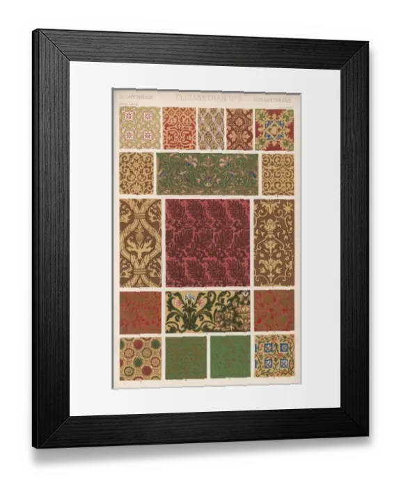 Framed Print : Owen Jones Elizabethan Framed Print : Owen Jones Elizabethan