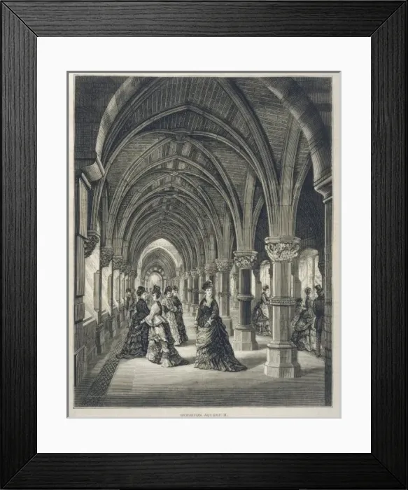 Framed Print : Brighton Aquarium Framed Print : Brighton Aquarium