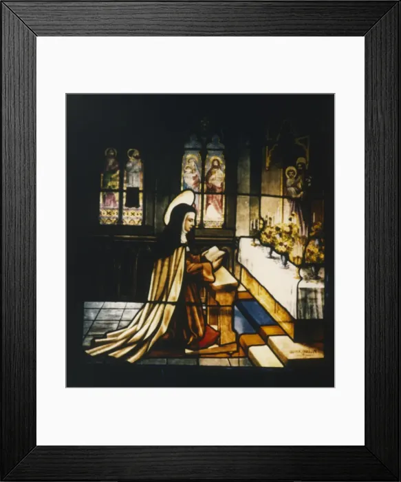 Framed Print : Teresa at Prayer Framed Print : Teresa at Prayer