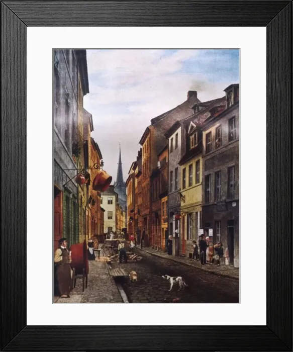 Framed Print : Parochialstrasse / Berlin Framed Print : Parochialstrasse / Berlin