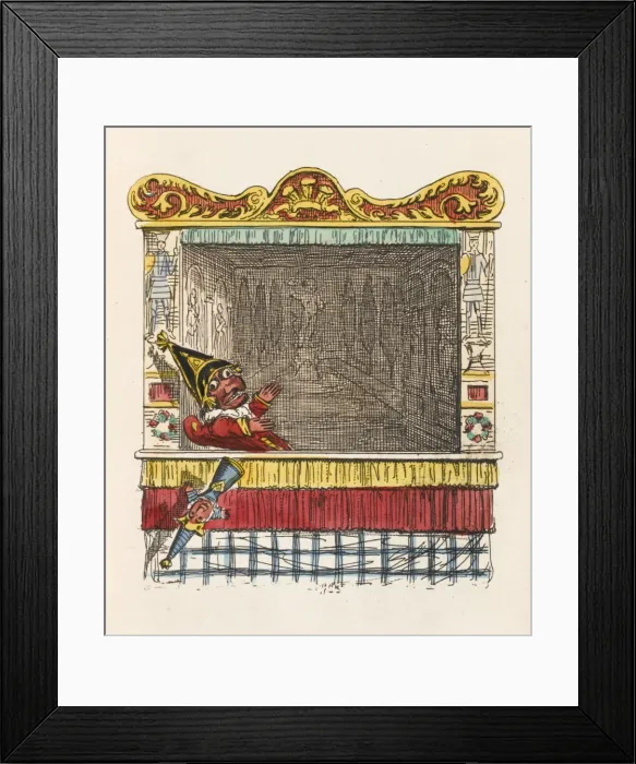 Framed Print : Punch Throws away Child Framed Print : Punch Throws away Child