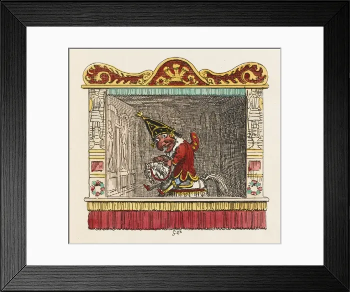 Framed Print : Punch on his Steed Framed Print : Punch on his Steed