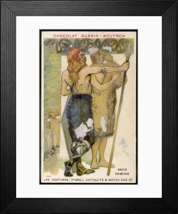 Framed Print : Costume / Ancient Gaul Framed Print : Costume / Ancient Gaul