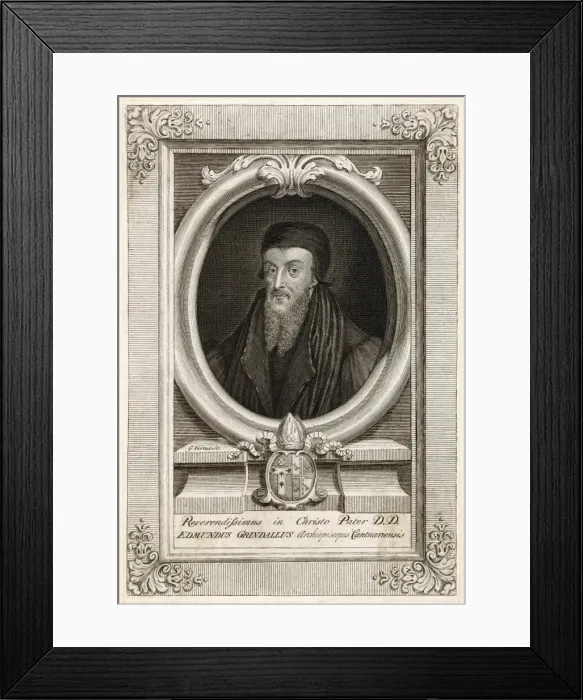 Framed Print : Edmund Grindal Framed Print : Edmund Grindal